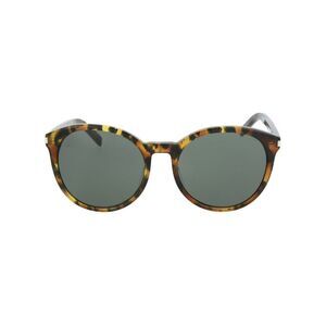Saint Laurent Round-Frame Acetate Sunglasses Brown Womens